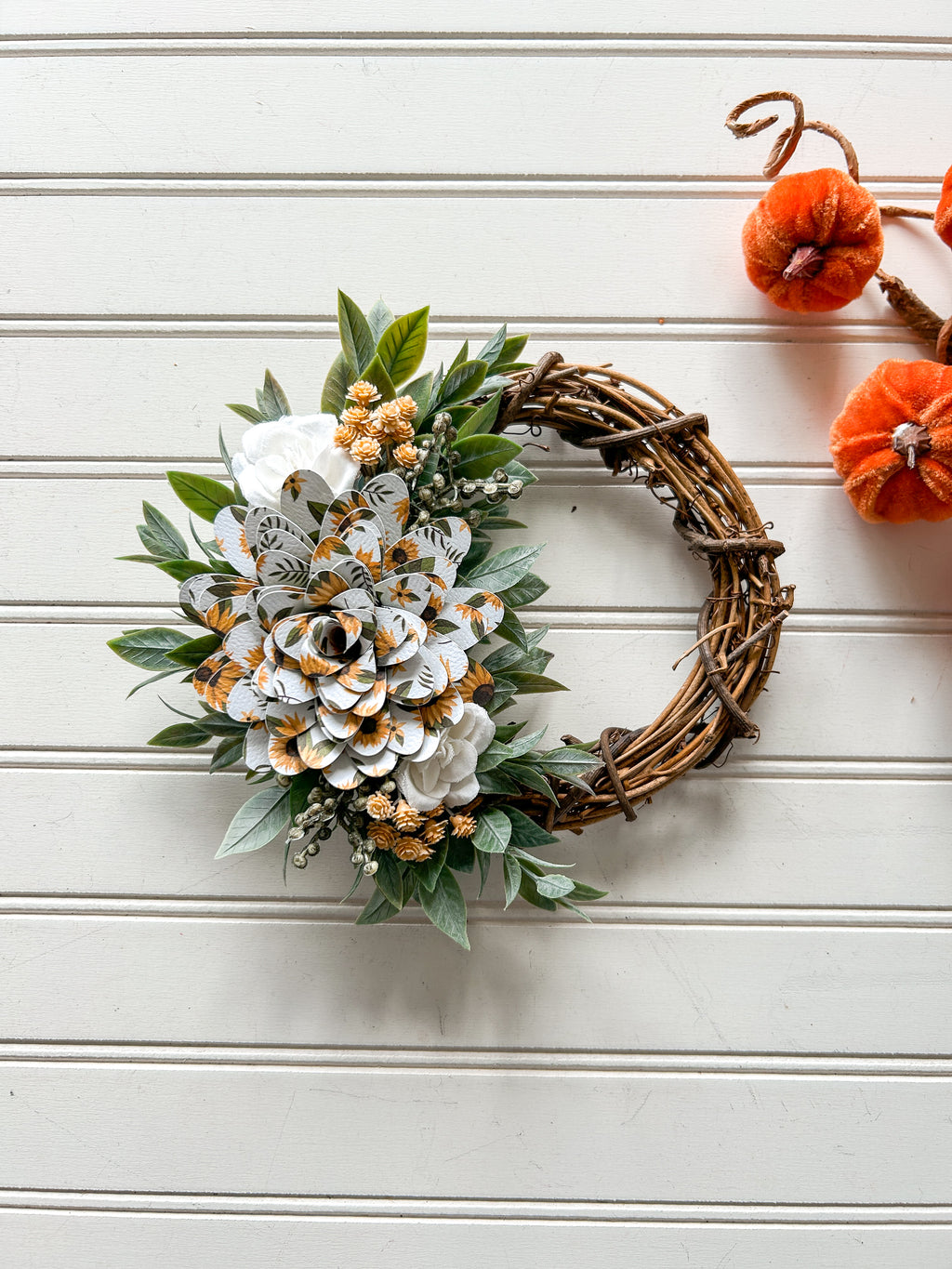 Sunflower Mini Wreath