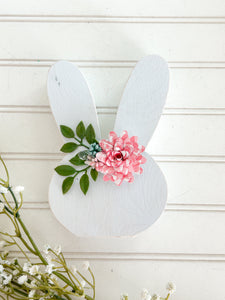Large Pink Bunny Ears Shelf Sitter